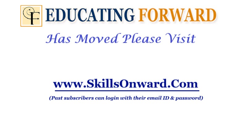 Educating Forward â€” moved to SkillsOnward
